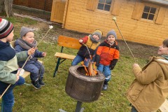 Marshmallows grillen